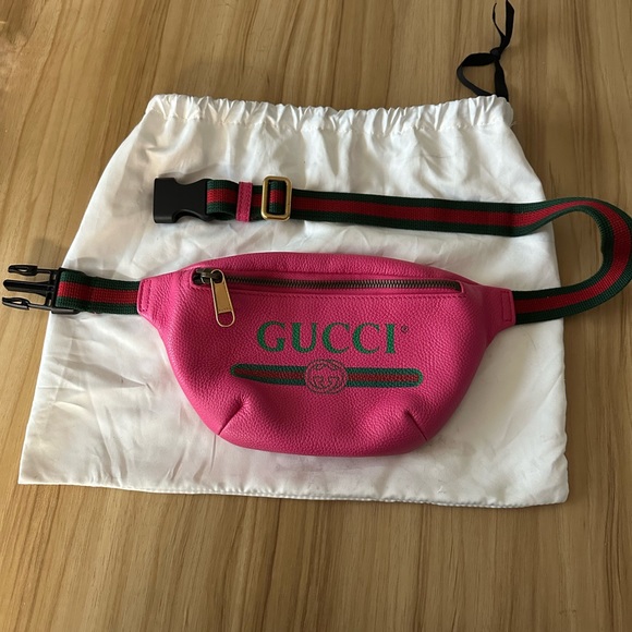 Gucci | Bags | Hot Pink Gucci Belt Bag | Poshmark